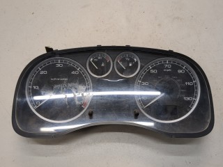 Щиток приборов (приборная панель) Peugeot 307 2001-2005, левый руль, 9636708780