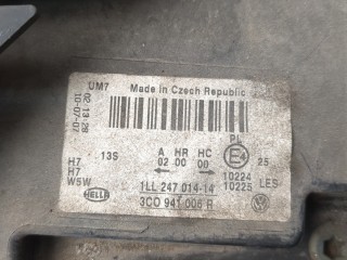 Фара (передняя) правая, ориг. номер 3C0941006AC, Volkswagen Passat 2005-2010
