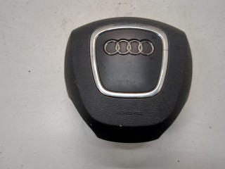 Подушка безопасности водителя Audi A6 2004-2008, левый руль, 4F0880201AS