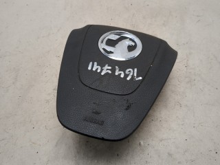 Подушка безопасности водителя Opel Astra 2006-2014, левый руль, 13480288