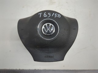 Подушка безопасности водителя Volkswagen Passat 2011-2015, левый руль, 3C8880201