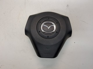 Подушка безопасности водителя Mazda 3 2003-2006, левый руль