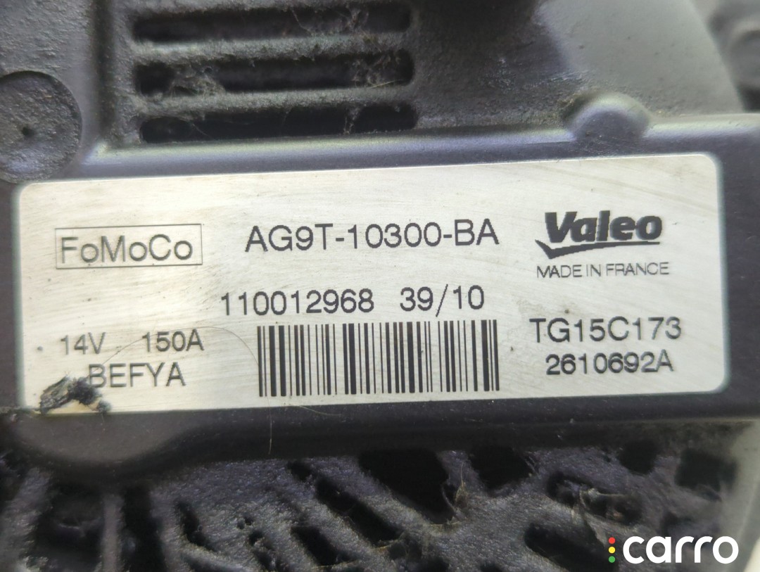 Генератор Ford Mondeo 2006-2010, 2.0 л, дизель, фото 3