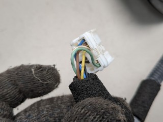 Зеркало боковое левое, Honda Stream 2006-2009