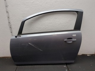 Стекло боковой двери левое переднее Opel Corsa 2006-2011, левый руль