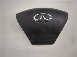 Подушка безопасности водителя Infiniti JX 2012-2014, левый руль, 985103JA8A
