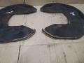 4F0615612, 4F0615611 Кожух защитный тормозного диска Audi A6 C6/4F [рестайлинг] 2010г. - фото №2