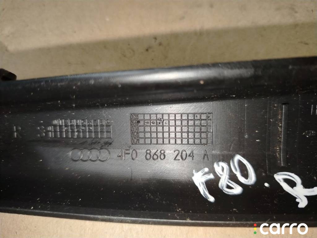 Обшивка стойки передней правой Audi A6 C6/4F 2004-2008, седан, левый руль, 4F0868204A, фото 3