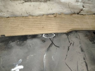 Накладка замка капота, ориг. номер 4F0807081, Audi A6 C6/4F 2004-2008