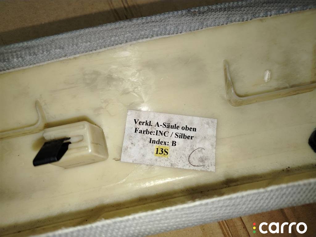 Обшивка стойки передней левой Audi A6 C6/4F 2004-2008, седан, левый руль, 4F0867233FINC, фото 4