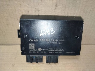 Блок согласования фаркопа, ориг. номер 7P0907383F, 7P0907383B, Porsche Cayenne 958 2010-2014