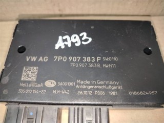 Блок согласования фаркопа, ориг. номер 7P0907383F, 7P0907383B, Porsche Cayenne 958 2010-2014