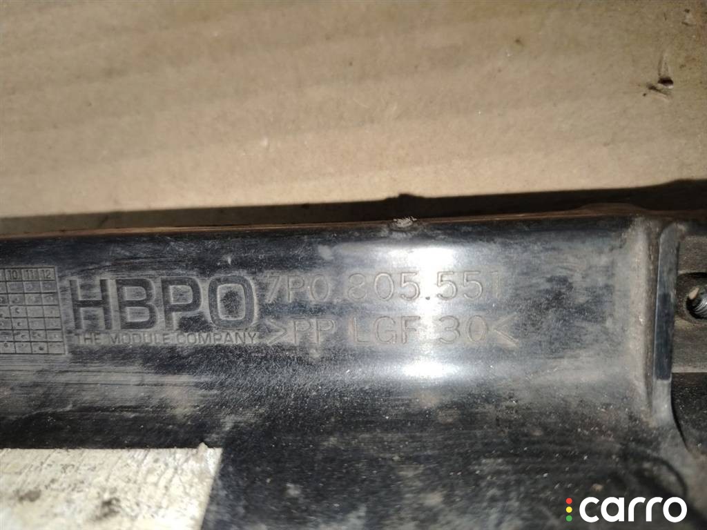 Кронштейн радиатора Porsche Cayenne 958 2010-2014, 3.0 л, АКПП, 7P0805551, фото 3