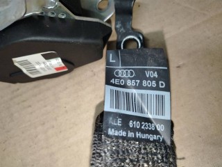 Ремень безопасности задний левый, ориг. номер 4E0857805DV04, Audi A8 D3/4E [2-й рестайлинг] 2007-2010