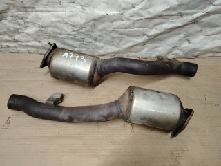 Резонатор (пламягаситель) глушителя Porsche Cayenne 958 2010-2014, 3.0 л, гибрид, 7P0253209G