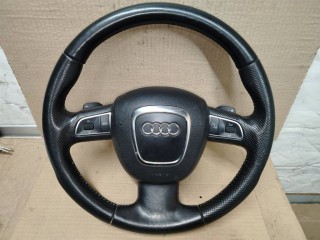 Руль Audi A8 D3/4E [2-й рестайлинг] 2007-2010, левый руль, 4E0419091DBTNA