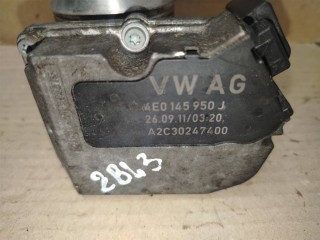 Заслонка дроссельная, ориг. номер 4E0145950J, Audi A4 B8/8K 2007-2012