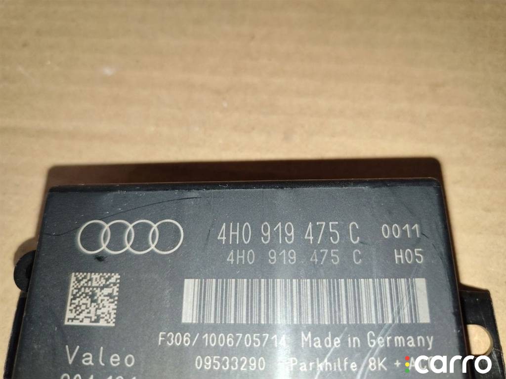Блок управления парктрониками Audi A8 D4/4H 2009-2014, 4H0919475C, фото 3