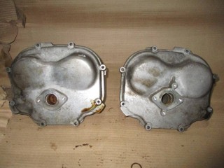 Крышка двигателя задняя, ориг. номер 079109286P, 079109285R, Audi A8 D3/4E [2-й рестайлинг] 2007-2010