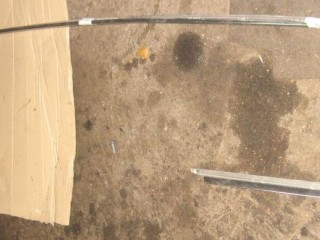 Молдинг (накладка кузовная) Audi A4 B7 2004-2009, универсал, 8E9853703H