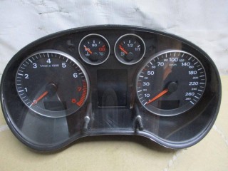 Щиток приборов (приборная панель) Audi A3 8P/8PA [рестайлинг] 2004-2008, хетчбэк 5 дв., левый руль, 8P0920930M