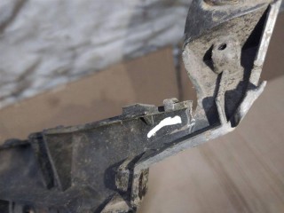 Кронштейн крепления бампера заднего, ориг. номер 4L0807454A, Audi Q7 4L 2005-2009