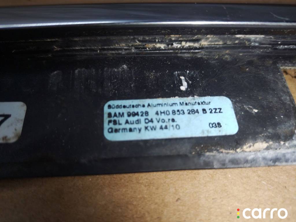 Уплотнитель Audi A8 D4/4H 2009-2014, седан, левый руль, 4H0853284B2ZZ, фото 3