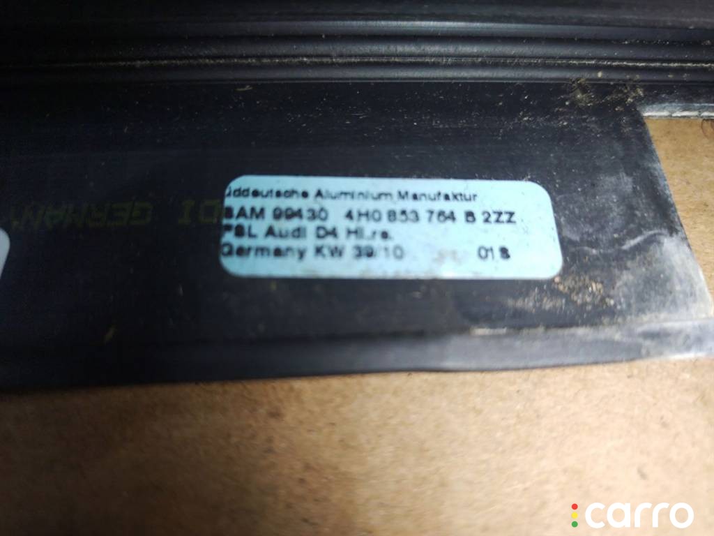 Уплотнитель Audi A8 D4/4H 2009-2014, седан, левый руль, 4H0853764B2ZZ, фото 3