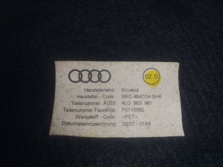 Шумоизоляция двери задней правой, ориг. номер 4L0863981, Audi Q7 4L 2005-2009