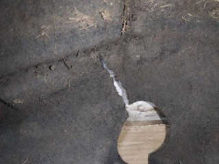 Защита арок задняя левая (подкрылок), ориг. номер 4F0810171D, Audi A6 Allroad C6 2006-2008