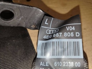 Ремень безопасности задний левый, ориг. номер 4E0857805DV04, Audi A8 D3/4E [2-й рестайлинг] 2007-2010