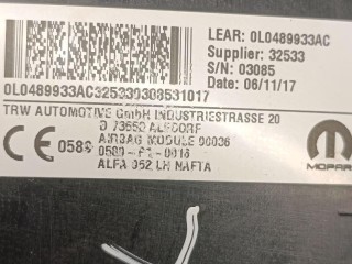 подушка безопасности сиденья левая, ориг. номер 1374082, 34209308, Alfa Romeo Giulia 2 поколение 2015-2020