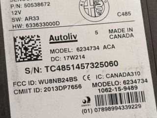 датчик мертвых (слепых) зон, ориг. номер 50538672, Alfa Romeo Stelvio 1 поколение 2016-2020