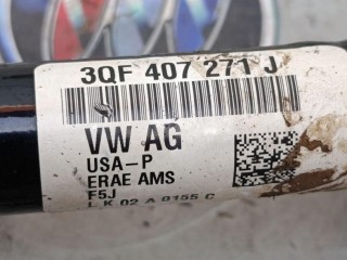 полуось передняя левая, ориг. номер 3QF407271J, Volkswagen Atlas 2017-2021