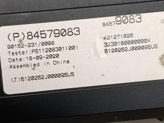 блок управления печки/климат-контроля, ориг. номер 84579083, Chevrolet Malibu 9 поколение [рестайлинг] 2018-2026