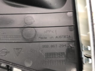 обшивка центральной стойки правая верхняя, ориг. номер 95B867294, Porsche Macan  [2-й рестайлинг] 2021-2024