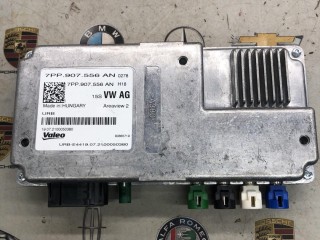блок управления камерами кругового обзора, ориг. номер 7PP907556AN, Porsche Macan 2018-2021