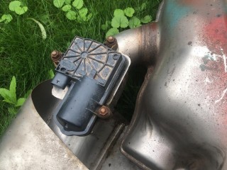 глушитель задняя часть, ориг. номер 95B253.611S, 95B253612, Porsche Macan 2018-2021
