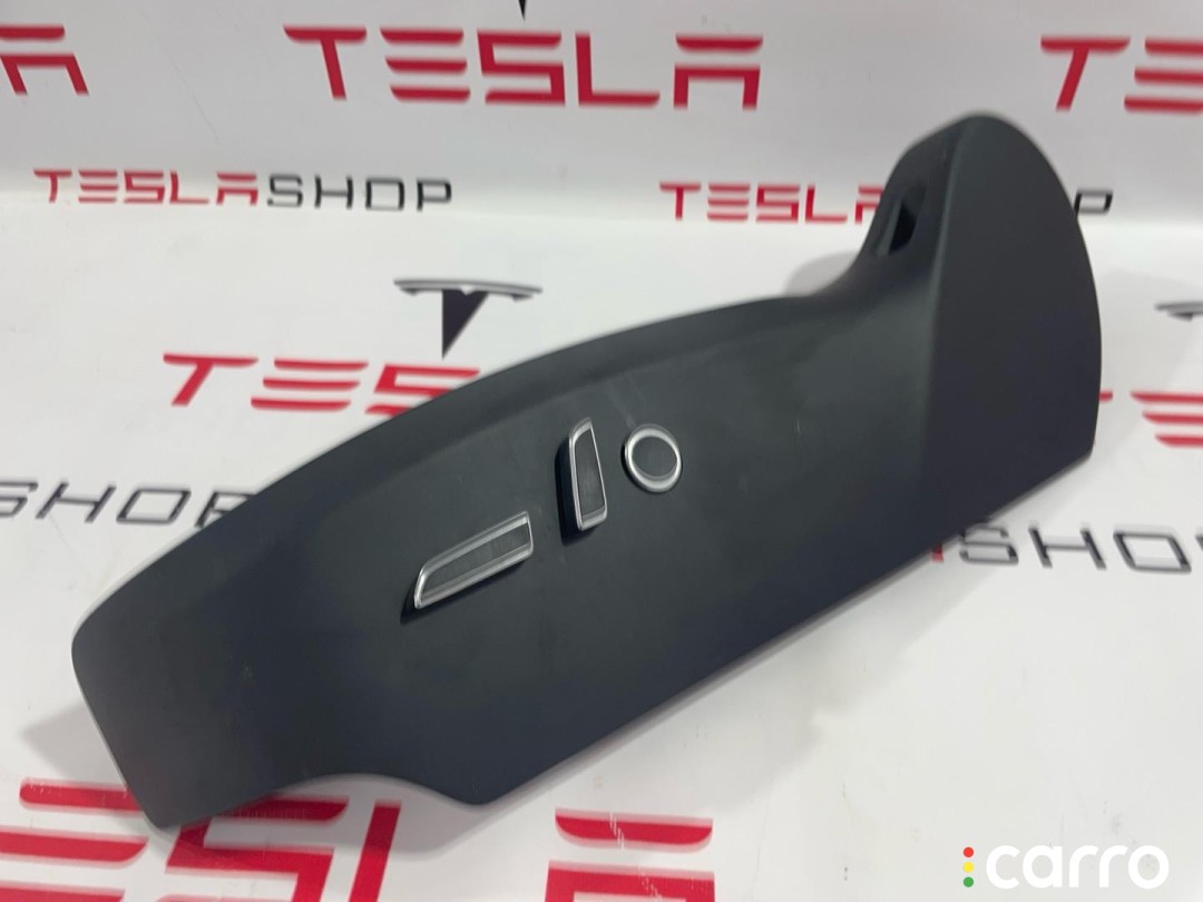 1613547-00-A, 1615684-00-E, 1602357-00-E накладка боковая на сиденье левая Tesla Model X рест 2023г. - фото №2