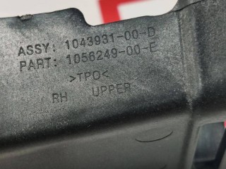 Воздуховод противотуманной фары, ориг. номер 1043931-00-E, 1043933-00-E, Tesla Model X 2015-2021