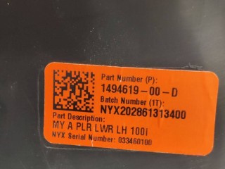Накладка стойки А, ориг. номер 1494619-00-D, 1494619-79-C, 1496124-00-A, Tesla Model Y 2020-2026