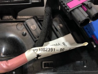 Электропроводка камеры, ориг. номер 1082391-00-C, 1075074-00-B, 1091907-00-A, Tesla Model X 2015-2021