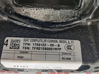 Диван 2-го ряда сидений, ориг. номер 1570932-00-C, 1587556-97-C, 1609965-00-B, 1750122-00-B, 4876531-05-A, Tesla Model S 2-й рест 2021-2026