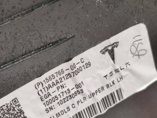 Накладка стойки С, ориг. номер 1565766-98-C, Tesla Model S 2-й рест 2021-2026