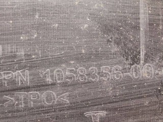 Диффузор бампера заднего, ориг. номер 1058356-00-C, Tesla Model X 2015-2021