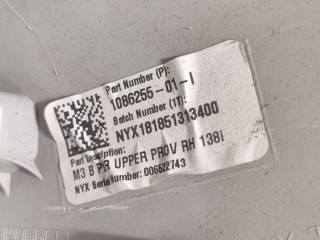 Накладка стойки B, внутренняя, ориг. номер 1086255-01-J, Tesla Model 3 2017-2021