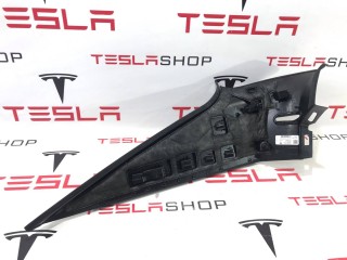 Накладка стойки С, ориг. номер 1565767-00-C, Tesla Model S 2-й рест 2021-2026