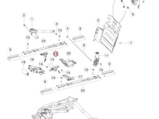 подсветка, ориг. номер 1614287-00-B, 1614289-00-B, Tesla Model S 2-й рест 2021-2026