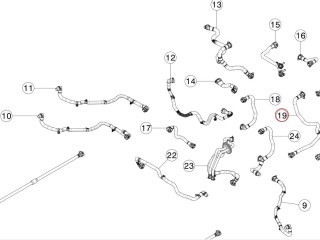 прочая запчасть, ориг. номер 1752119-03-B, 1585022-00-B, Tesla Model S  [2-й рестайлинг] 2021-2026