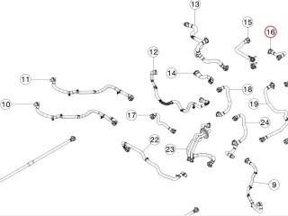 прочая запчасть, ориг. номер 1752119-03-B, 1600870-00-A, 1585720-00-B, Tesla Model S  [2-й рестайлинг] 2021-2026